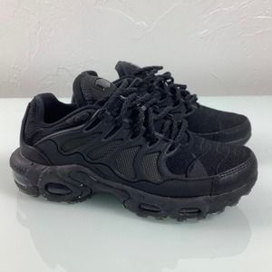 Nike Air Max Terrascape Plus Marathon triple black unisex sneakers SZ 4.5 EUC